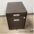 Espresso Ikea Galant 4 Drawer Pedestal File Cabinet